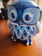 Delfsblauwe geschilderd Uil., Antiek en Kunst, Antiek | Keramiek en Aardewerk, Ophalen of Verzenden