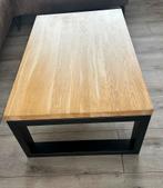 Eiken Salontafel, Ophalen, Gebruikt, 100 tot 150 cm, Eikenhout