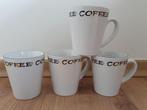 Grotere koffiekoppen 4 stuks, Ophalen of Verzenden, Zo goed als nieuw, Kop(pen) en/of Schotel(s)