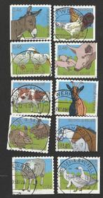 B 46 - Dieren van de boerderij, Ophalen of Verzenden, Gestempeld