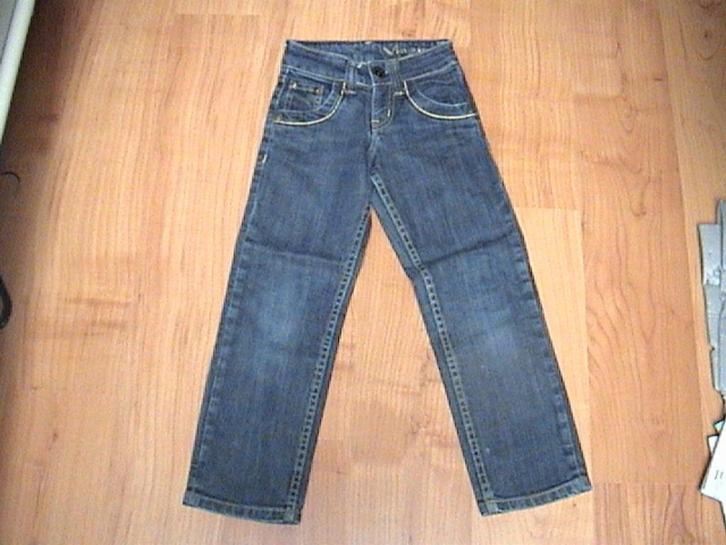Vingino blauwe spijkerbroek meisje maat 6 / 116 in goede geb, Kinderen en Baby's, Kinderkleding | Maat 116, Gebruikt, Meisje, Broek