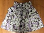 RFG Rags for Girls leuke grijs / lila / wit geblokte rok 152, Gebruikt, Meisje, Ophalen of Verzenden, RAGS FOR GIRLS
