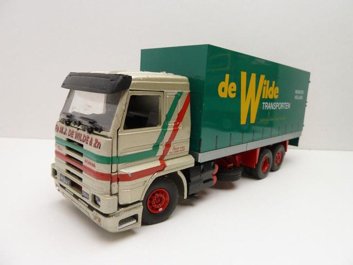 Scania Streamline  '' de Wilde Monster ''  Tekno, Hobby en Vrije tijd, Modelauto's | 1:50, Gebruikt, Bus of Vrachtwagen, Tekno