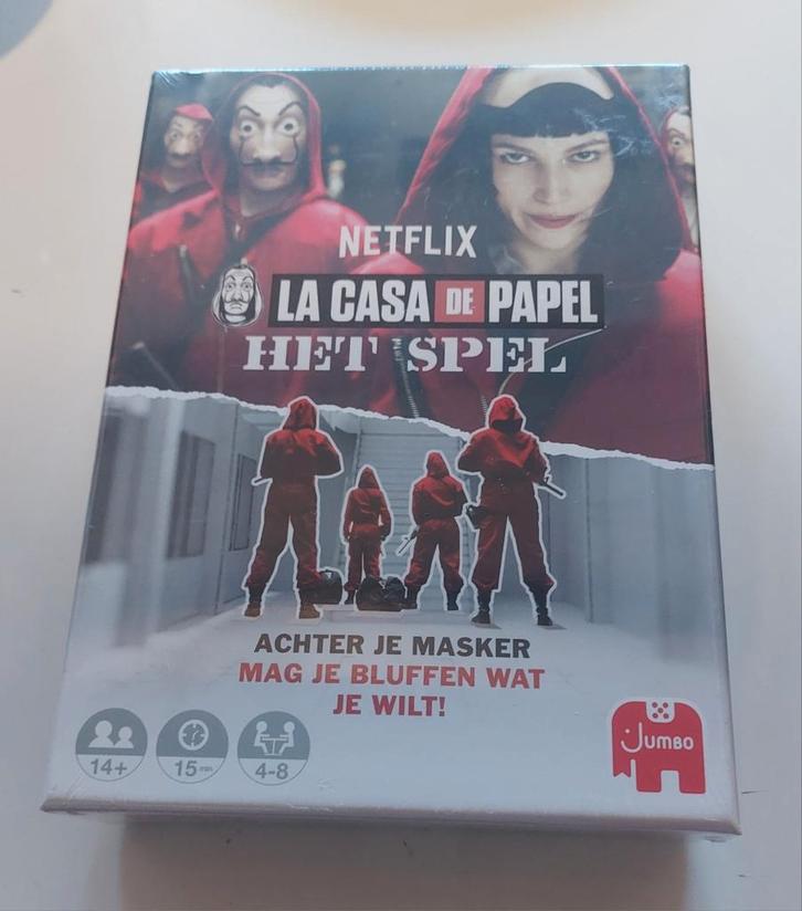 Spel La Casa de Papel - Het Spel - Gezelschapsspel, Hobby en Vrije tijd, Gezelschapsspellen | Bordspellen, Nieuw, Drie of vier spelers