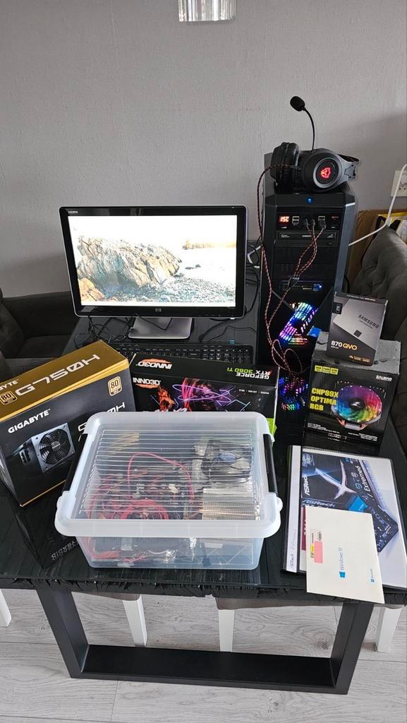 Gaming PC | RTX 3060Ti |3Tb SSD |24Gb|i7 4790k, Computers en Software, Desktop Pc's, Zo goed als nieuw, 4 Ghz of meer, SSD, Met videokaart