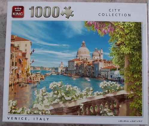 Legpuzzel King - Venice, Italy. Venetie, Italië, Hobby en Vrije tijd, Denksport en Puzzels, Zo goed als nieuw, Legpuzzel, 500 t/m 1500 stukjes