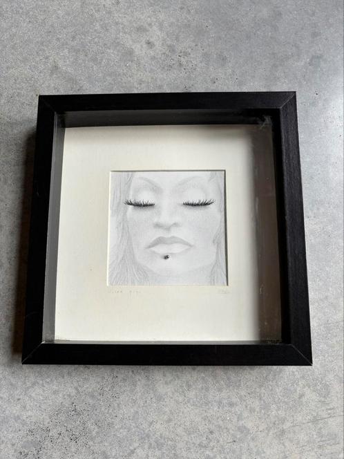 * Ultra * piercing van Silvia B gesigneerd, Antiek en Kunst, Kunst | Schilderijen | Modern, Ophalen of Verzenden