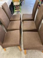 Eettafel stoelen (6 stuks), Huis en Inrichting, Stoelen, Ophalen, Gebruikt, Bruin, Vijf, Zes of meer stoelen