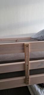 Stapelbed - White Wash, 90 cm, Eenpersoons, Wit, Ophalen of Verzenden