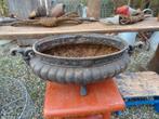 set van 2 mooie Franse ovalen jardinières / tuinvazen, Ophalen