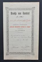 Geldersche Meubelfabriek voorheen H.J. Sipman - Arnhem 1919, Postzegels en Munten, Aandelen en Waardepapieren, Verzenden, Voor 1920