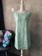 Licht turquoise linnen jurk van Realize maat L, Maat 38/40 (M), Blauw, Ophalen of Verzenden, Realize