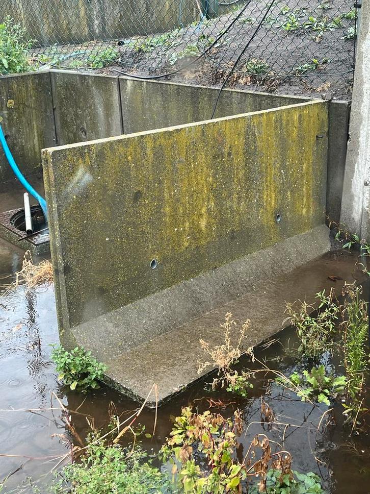 Betonnen Keerwanden / L-elementen, Doe-het-zelf en Verbouw, Overige Doe-het-zelf en Verbouw, Gebruikt, Ophalen