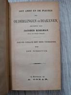 Het ambt en de pligten der ouderlingen en diakenen J.Koelman, Ophalen of Verzenden, Nieuw, Christendom | Protestants