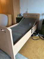 Elektrisch verstelbaar senioren ledikant 90x200 hoog-laag, 90 cm, Eenpersoons, Beige, Ophalen of Verzenden