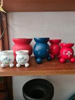 Zweedse vintage bolletjes kandelaars, kerst, kandelaar, Huis en Inrichting, Woonaccessoires | Kandelaars en Kaarsen, Ophalen of Verzenden