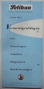Folder Pelikan Günther Wagner Hannover Schrijf- en tekenmate, Folder, Pelikan Günther Wagner, Ophalen of Verzenden, Zo goed als nieuw