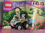 LEGO friends, auto met konijntje set, 3935, Ophalen of Verzenden, Zo goed als nieuw, Complete set, Lego