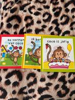 Coco Boekjes - Set van 3, Ophalen, Zo goed als nieuw, Uitklap-, Voel- of Ontdekboek, 2 tot 3 jaar