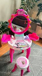Barbie Kaptafel met Krukje, Ophalen of Verzenden, Gebruikt, Kunststof, Speelkeuken