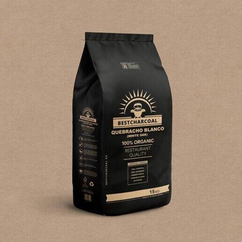 Bestcharcoal - Quebracho Blanco - 10 kilo houtskool, Tuin en Terras, Barbecue-accessoires, Nieuw, Ophalen of Verzenden