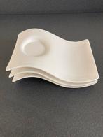 3 Villeroy en boch new wave schotels, Ophalen, Zo goed als nieuw, Overige stijlen, Kop(pen) en/of Schotel(s)