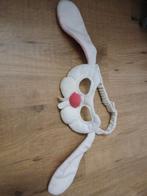 Masker wit konijn stof ikea, Ophalen of Verzenden, Zo goed als nieuw, 122 t/m 128, Jongen of Meisje