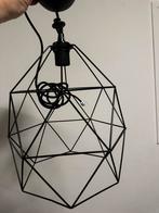 Hanglamp zwart, Huis en Inrichting, Lampen | Lampenkappen, Ophalen, Zo goed als nieuw, Zwart, Rond