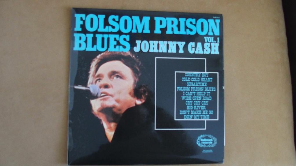 Johnny Cash - Folsom Prison Blues - LP, Ophalen of Verzenden, Gebruikt, 12 inch, Blues