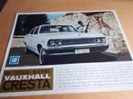 Jaren 60 Vauxhall Cresta folder Nederlands izgst grote Vauxh, Ophalen of Verzenden, Zo goed als nieuw, Opel