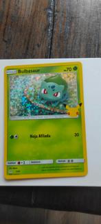 Bulbasaur Holo. 1/25. Spaans., Ophalen of Verzenden, Losse kaart, Zo goed als nieuw