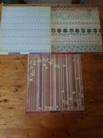 Prachtige set dubbelzijdige scrapvellen van Cosmo Criçket, Ophalen of Verzenden, Nieuw, Papier of Karton