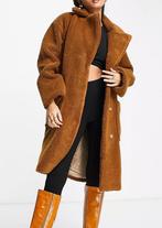 Selected Femme Jas Teddy, Ophalen of Verzenden, Zo goed als nieuw, Maat 38/40 (M), Bruin