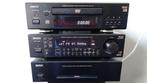DENON F100 mini surround set zwart, Gebruikt, 5.1-systeem, Dvd-speler, 40 tot 70 watt