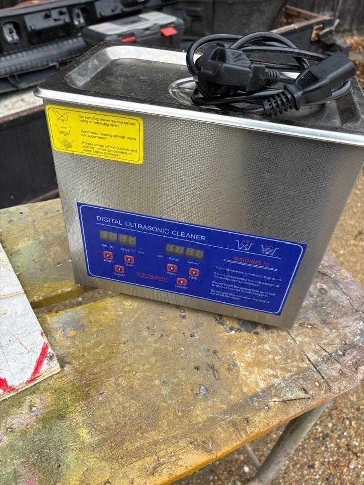 ultrasoon reiniger 3 liter, Doe-het-zelf en Verbouw, Reinigingsmachines, Gebruikt, Overige typen, Ophalen of Verzenden
