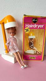 Vintage Barbie SINDY Hairdryer PEDIGREE, Verzamelen, Poppen, Ophalen of Verzenden, Zo goed als nieuw, Pop