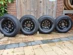 Suzuki Vitara Jeep CJ5 5x139,7 & Chevy Steek Wolfrace 5x4,75, Ophalen, 15 inch, All Season, Band(en)