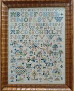Friese Merklap 1786 Origineel, Ophalen of Verzenden