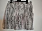 Stretch rokje met leuke print. Maat 38, Maat 38/40 (M), Zwart, Ophalen of Verzenden, Zo goed als nieuw