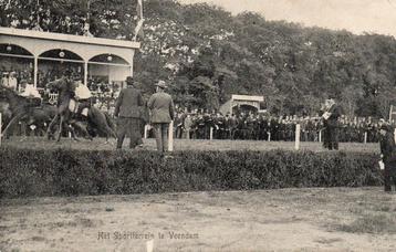 Veendam - Sportterein - Renbaan paarden wedstrijd - 1909 beschikbaar voor biedingen