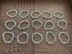 Partij 15 stuks mooie elastische armbandjes A18, Ophalen of Verzenden, Nieuw, Overige kleuren, Overige materialen