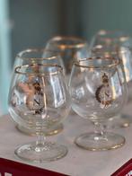 6 Vintage Napoleon Cognac/Brandy Glaasjes, Ophalen of Verzenden