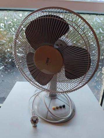 Vintage SMC Tafelventilator - Goed Werkend beschikbaar voor biedingen