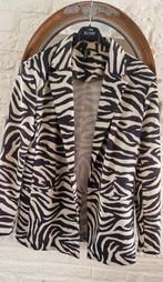 Zebraprint Colbert Maat S/M, Maat 38/40 (M), Verzenden, Zwart, Zo goed als nieuw