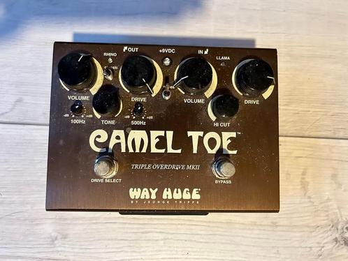 Way Huge WHE209 Camel Toe MkII Triple Overdrive 2016 - 2021, Muziek en Instrumenten, Effecten, Zo goed als nieuw, Distortion, Overdrive of Fuzz