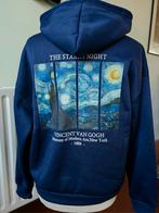 *NIEUW* hoodie met Van Gogh opdruk (M), Kleding | Dames, Ophalen of Verzenden, Nieuw, Maat 38/40 (M), Blauw
