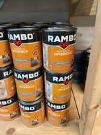 Rambo pantser lak interireur lak greywash 0779 0,75 liter, Rambo, Wit, Nieuw, Ophalen of Verzenden