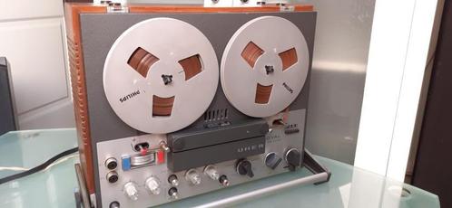uher LK8324 4heads4 track 4 speed stereo, Audio, Tv en Foto, Bandrecorders, Bandrecorder, Met stofkap, Ophalen of Verzenden