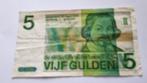 FL 5,00  GULDEN BILJET, Postzegels en Munten, Bankbiljetten | Nederland, Ophalen of Verzenden, 5 gulden, Los biljet