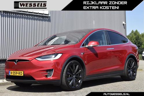 Tesla Model X Long Range Autopilot, Camera, PDC, Leder, Pano, Auto's, Tesla, Bedrijf, Te koop, Model X, 4x4, ABS, Achteruitrijcamera